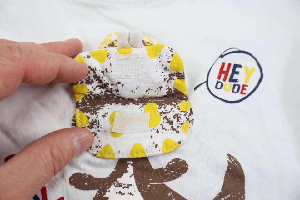 T-shirt fra Civil Baby - Størrelse 86/92 - Hvid