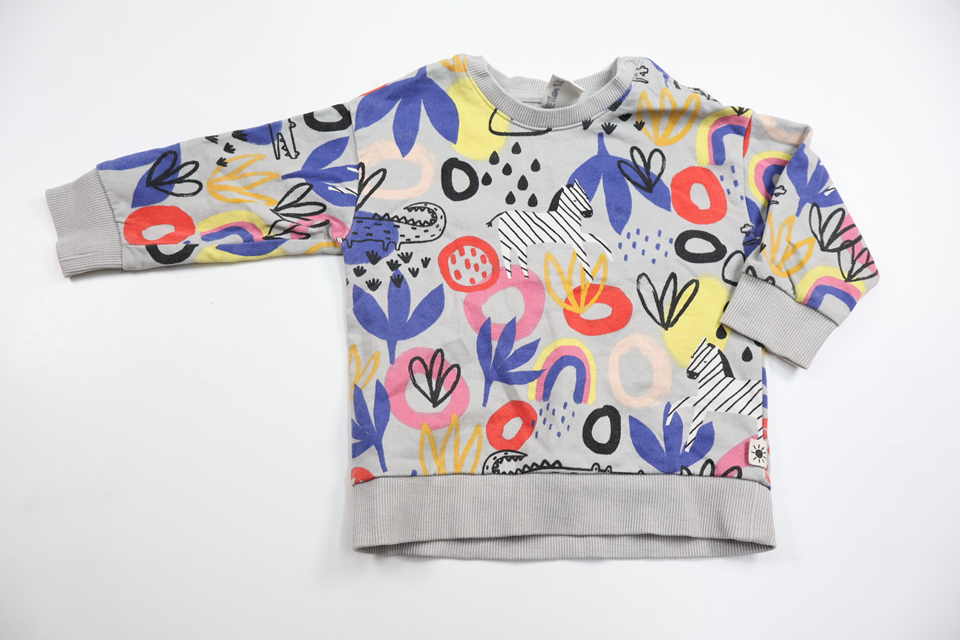 Sweatshirt från Lindex - Storlek 74 - Grå