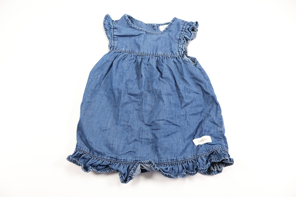 Kjole fra Newbie - Størrelse 74 - Denim
