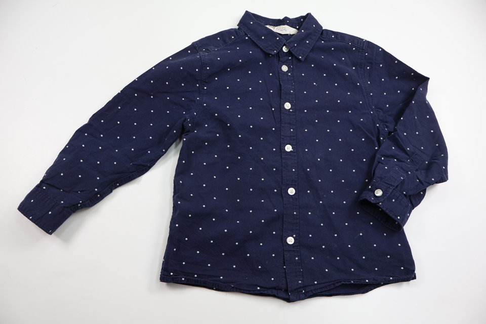 Skjorta från H&M - Storlek 110 - Marinblå
