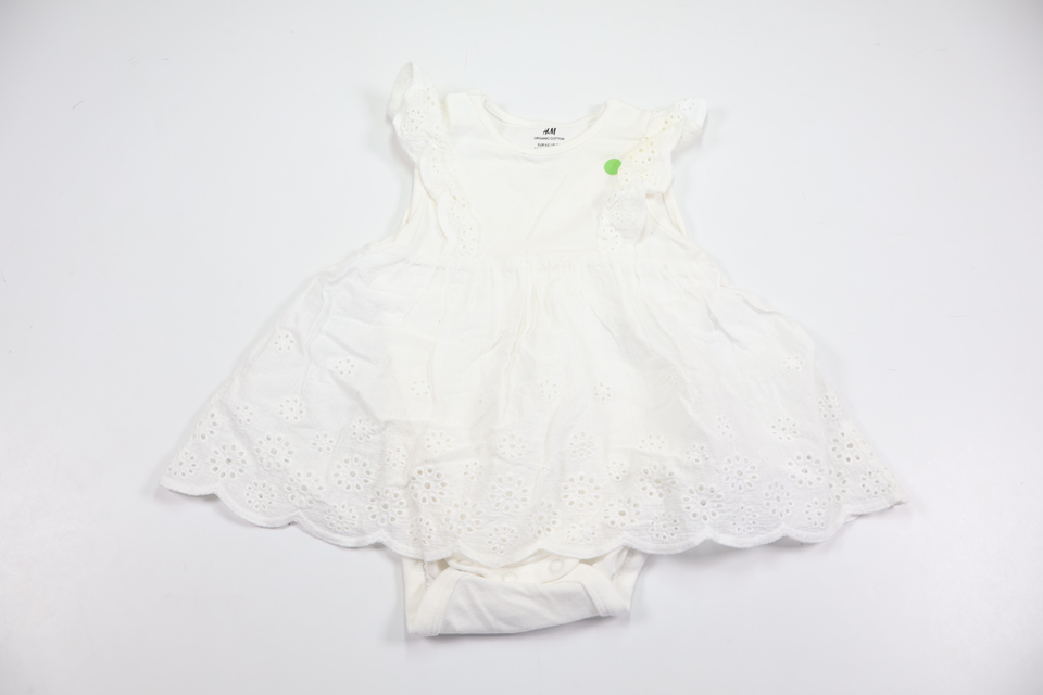 Bodysuit fra H&M - Størrelse 62 - Hvid