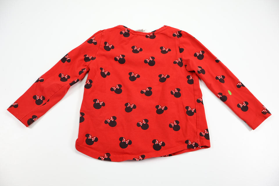 Trøje med Minnie fra H&M - Størrelse 92 - Rød