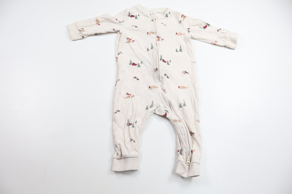 Pyjamas från Newbie - Storlek 68 - Vit