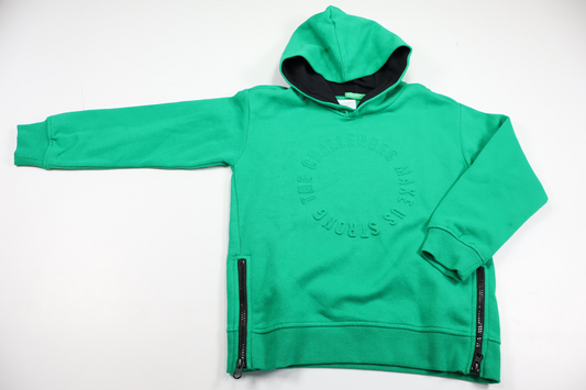 Hættetrøje fra United Colors of Benetton - Størrelse 130 - Grøn