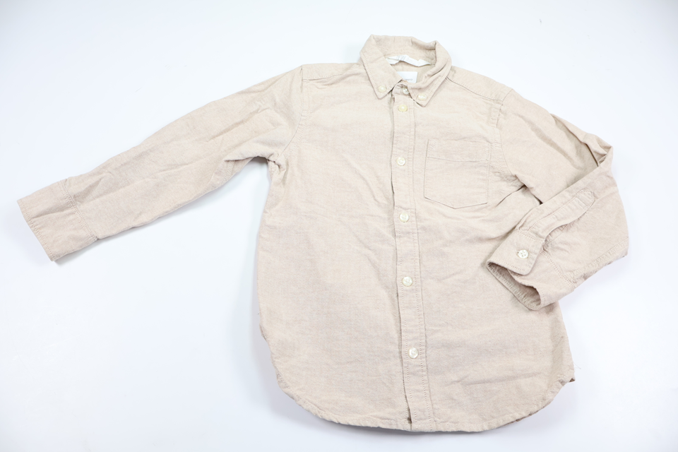 Skjorte fra H&M - Størrelse 116 - Beige
