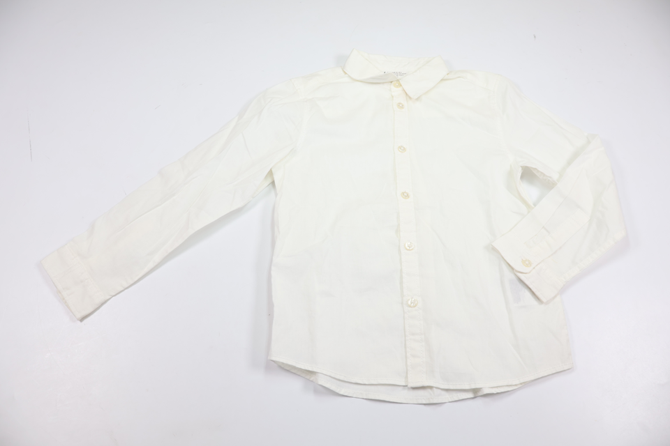 Skjorte fra H&M - Størrelse 116 - Hvid