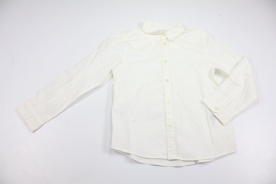 Skjorte fra H&M - Størrelse 116 - Hvid