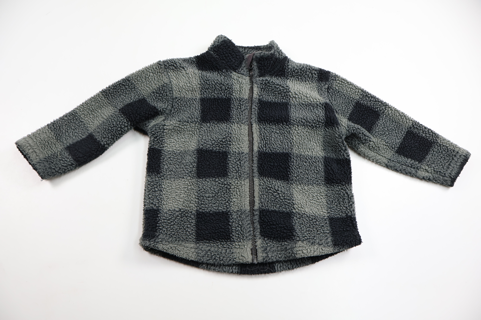 Fleecejacka från My Wear Baby - Storlek 80 - Grå