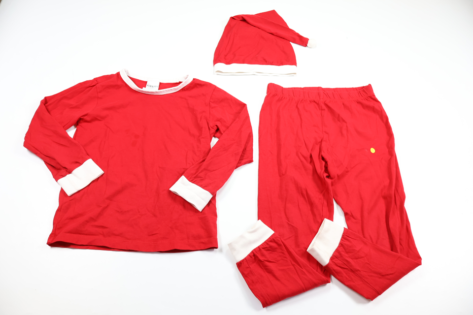 Nissedragt med hætte fra Kappahl - Størrelse 122/128 - Rød