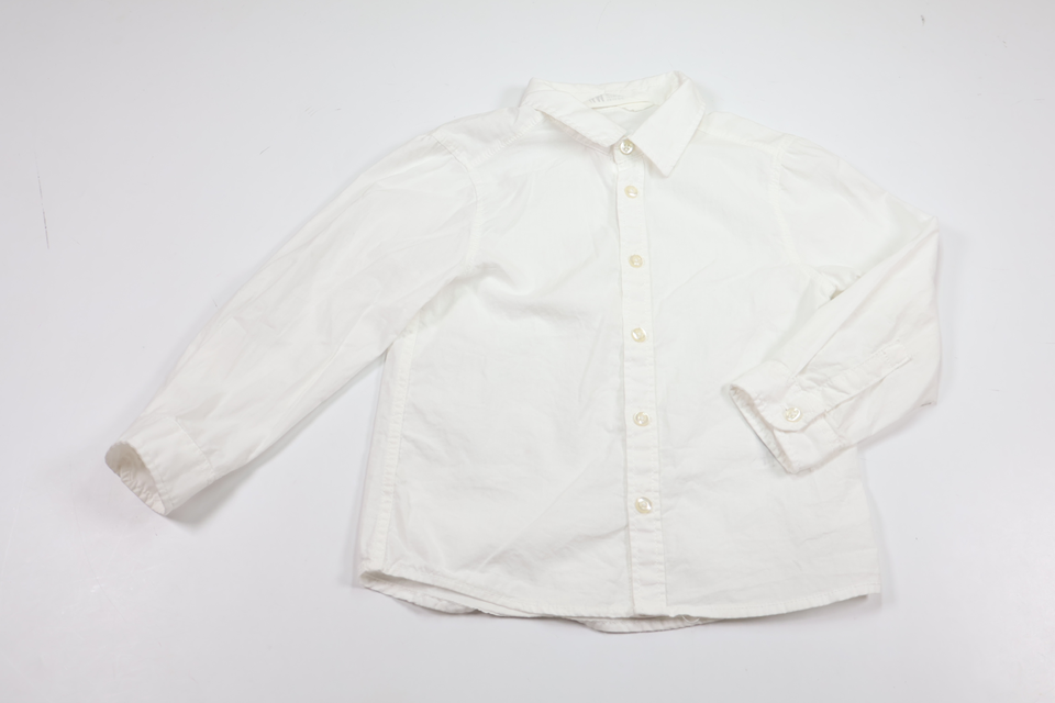 Skjorte fra H&M - Størrelse 104 - Hvid