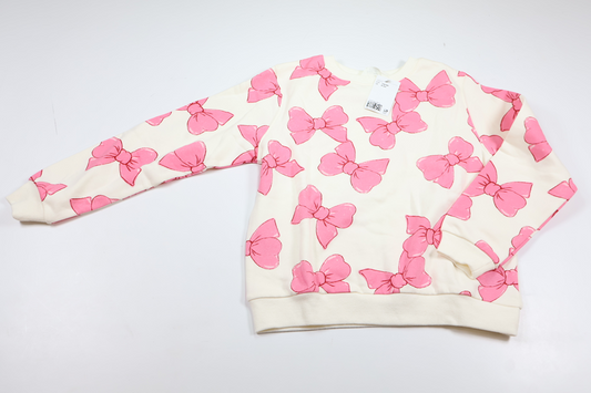 Sweatshirt fra H&M - Størrelse 134/140 - Råhvid