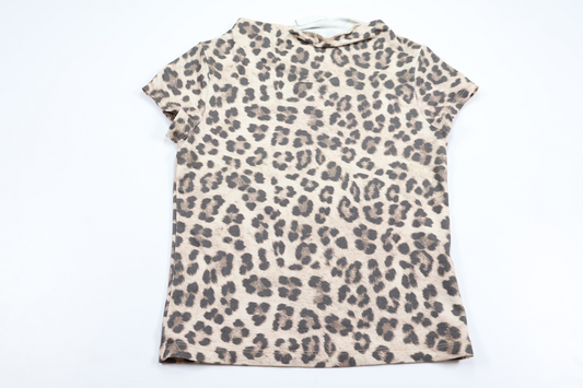 Leopardmønstret trøje fra Kappahl - Størrelse 134/140 - Beige
