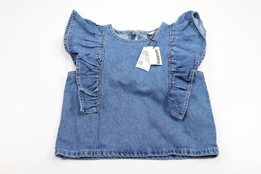 Top i cowboybukser fra Kappahl - Størrelse 134 - Denim