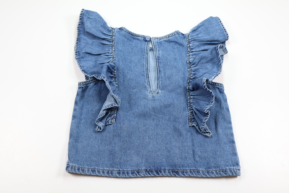 Top i cowboybukser fra Kappahl - Størrelse 134 - Denim