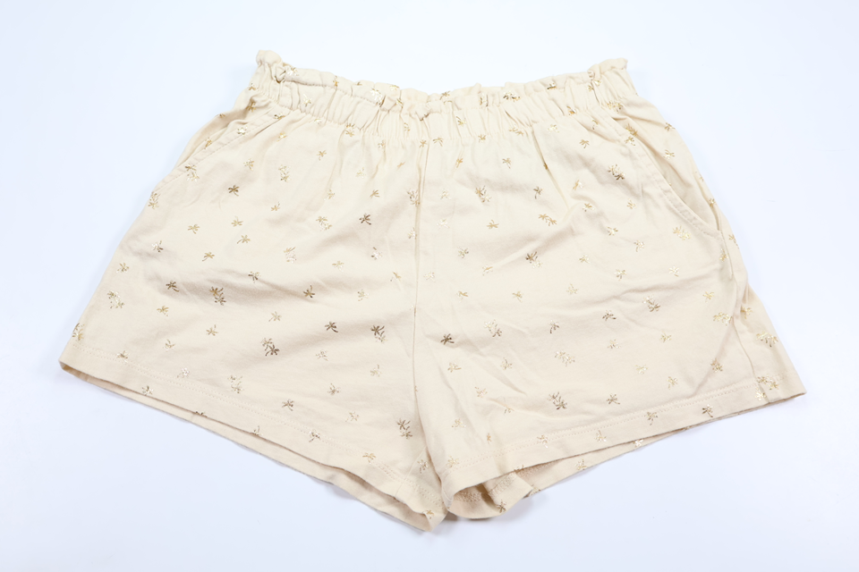 Shorts fra H&M - Størrelse 128 - Råhvid