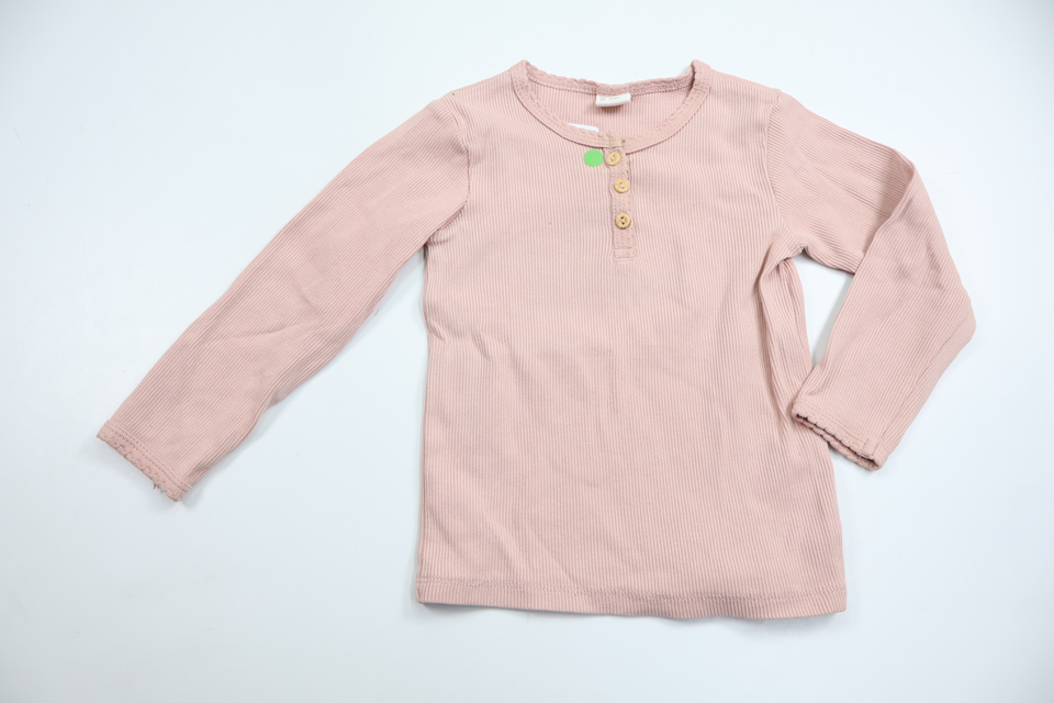 Ribbad tröja från H&M - Storlek 86 - Rosa