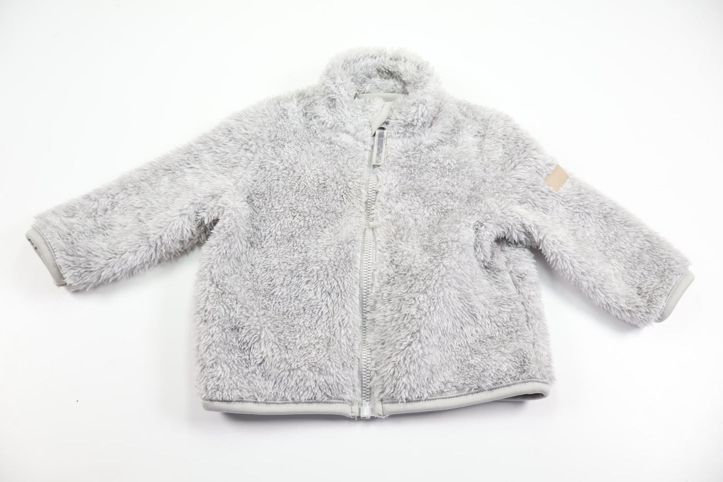 Fleecejakke fra Baby Outwear - Størrelse 62 - Grå