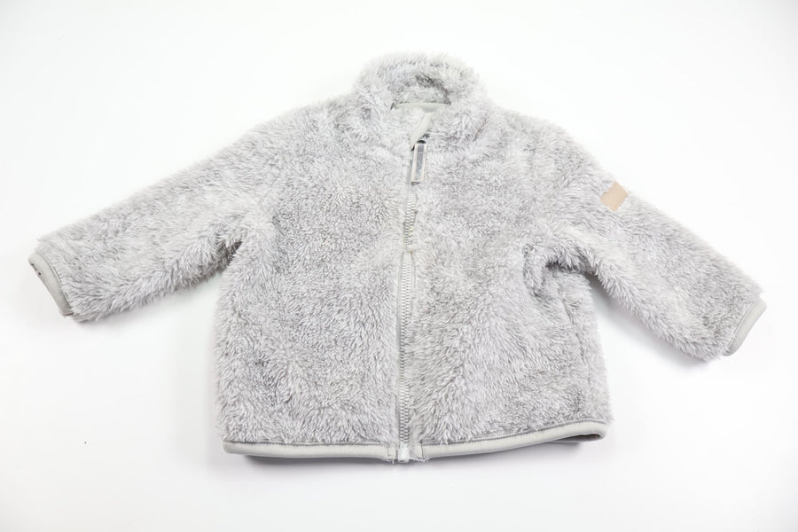 Fleecejakke fra Baby Outwear - Størrelse 62 - Grå