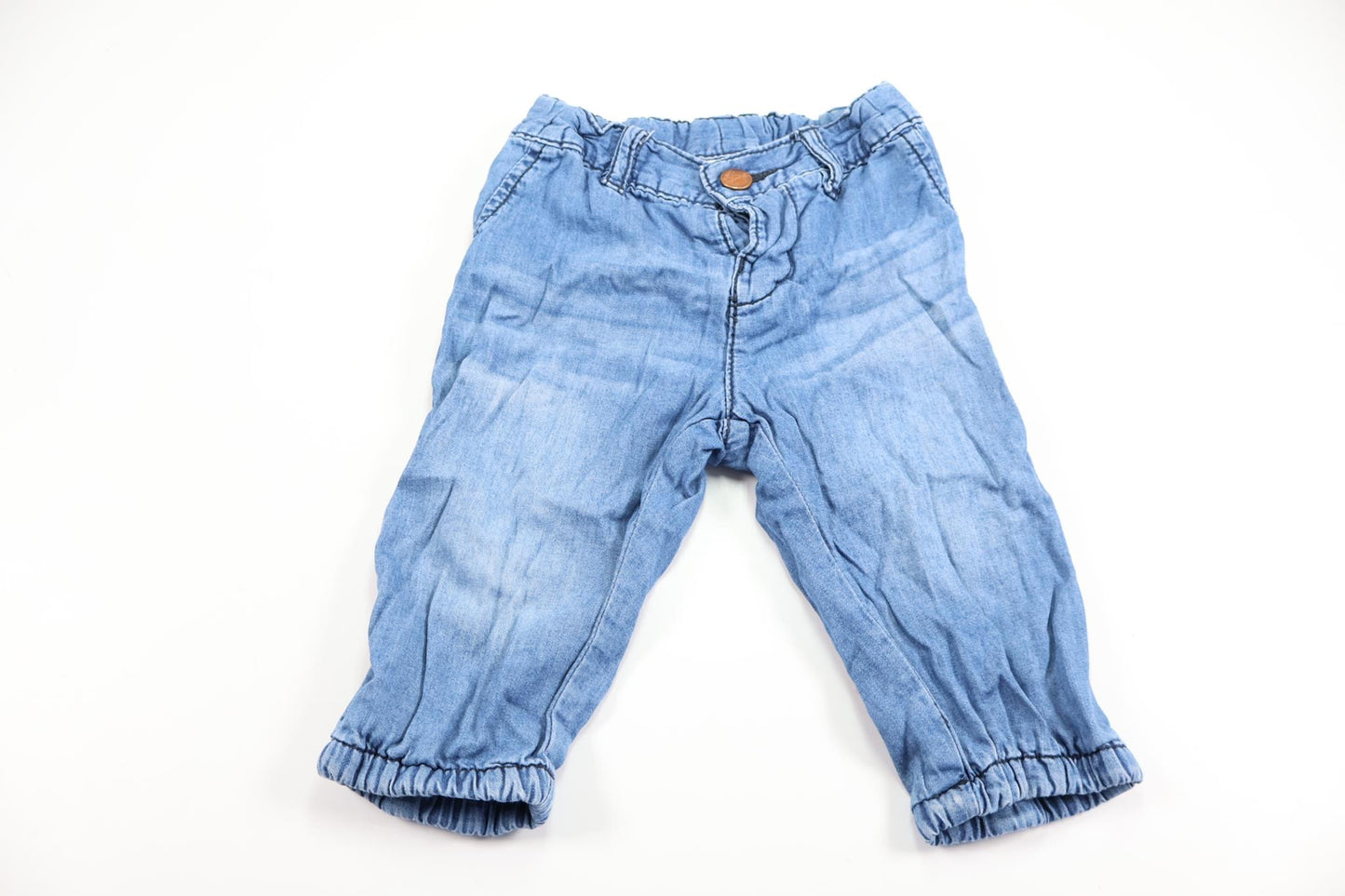 Forede bukser fra Lindex - Størrelse 62 - Denim