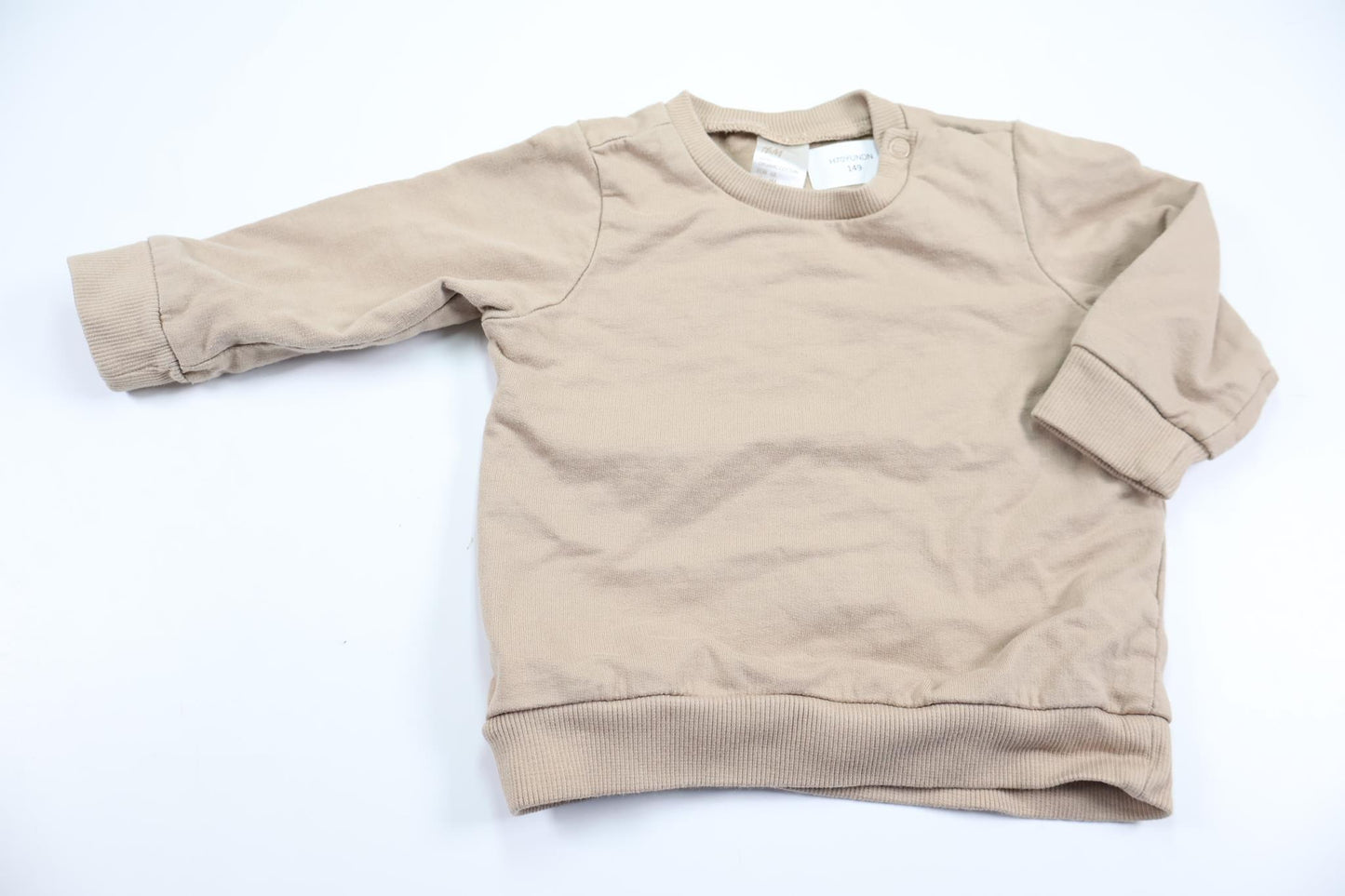 Sweatshirt fra H&M - Størrelse 68 - Beige