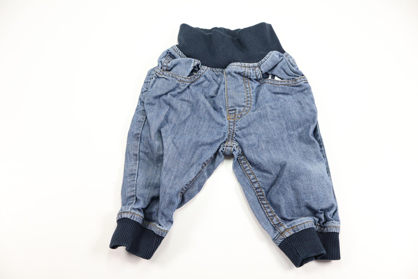 Jeansbukser fra Polarn o. Pyret - Str. 62 - Denim