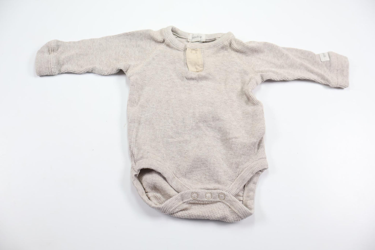 Bodysuit fra Newbie - Størrelse 62 - Beige