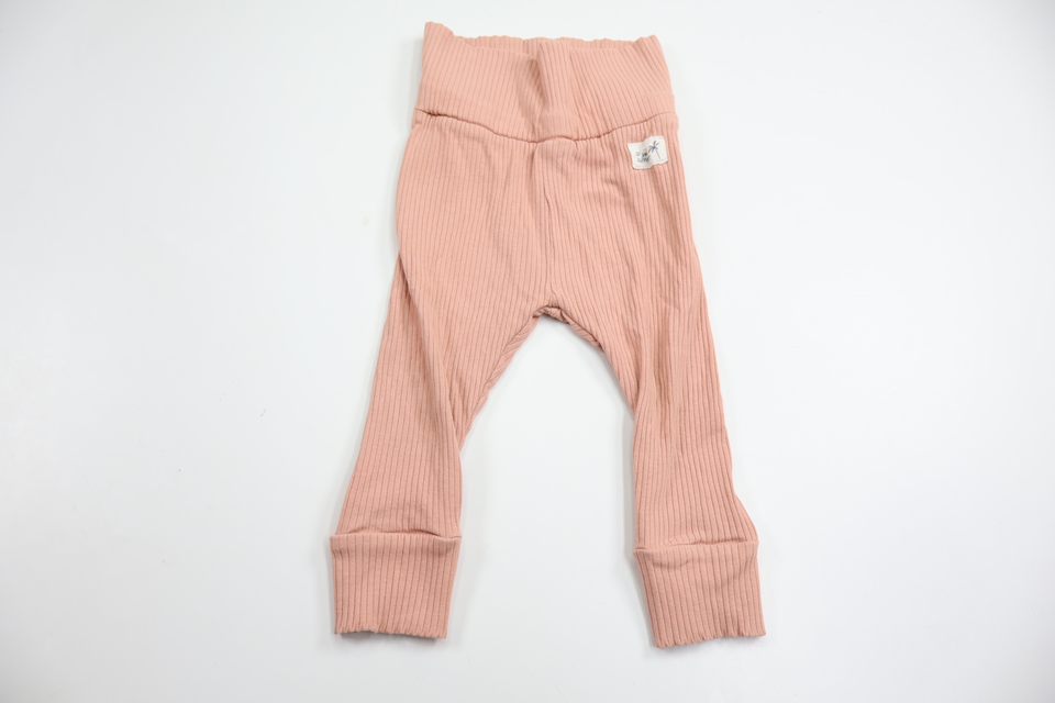 Ribbade byxor från So Cute - Storlek 74 - Rosa