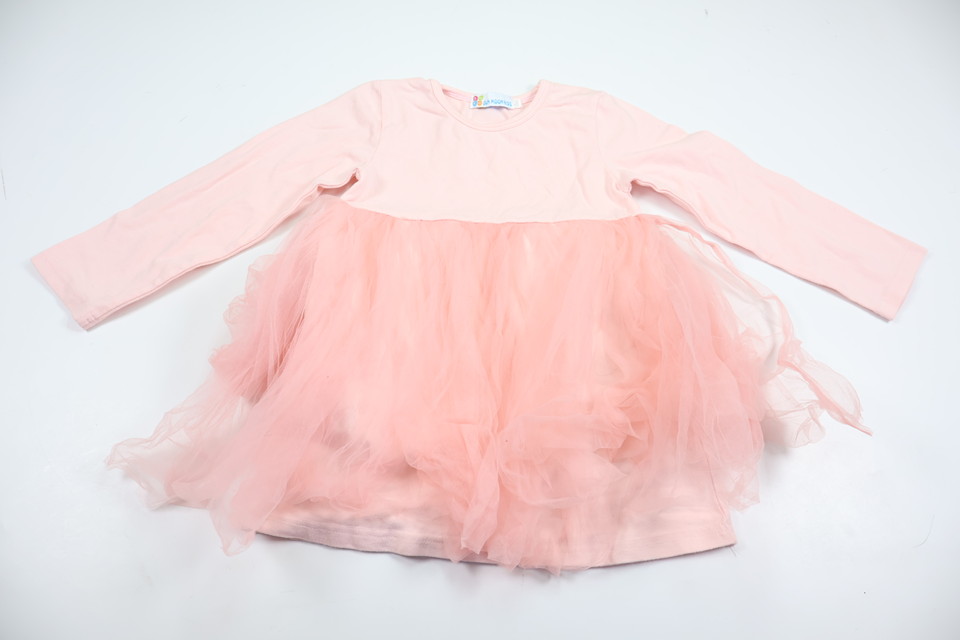 Trøje med tyl fra Sun Moon Kids - Størrelse 110 - Rosa