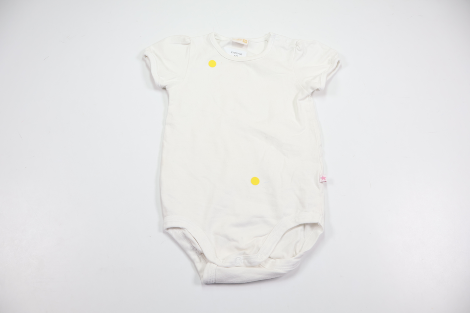 Bodysuit fra Lindex - Størrelse 74 - Hvid