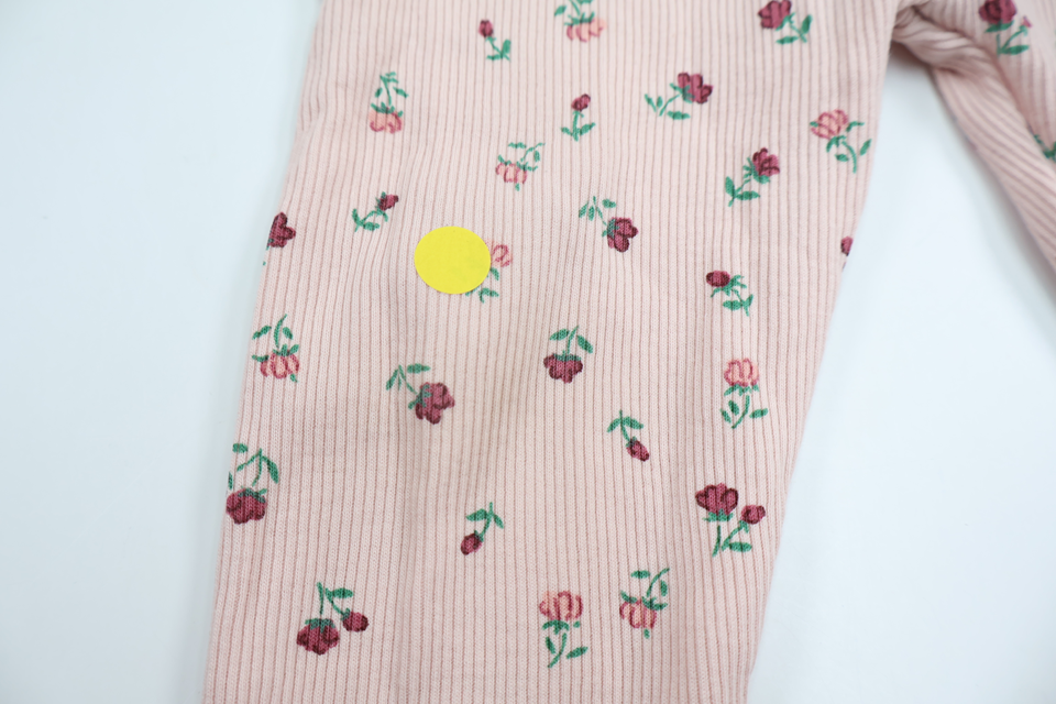 Ribbade byxor från H&M - Storlek 74 - Rosa