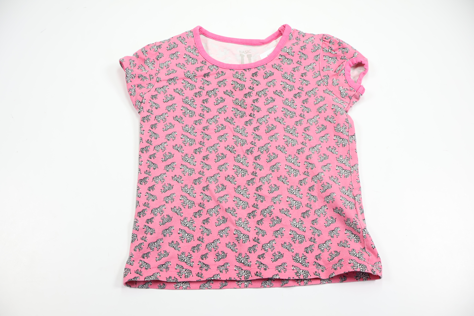 T-shirt fra Basic U - Størrelse 92 - Rosa