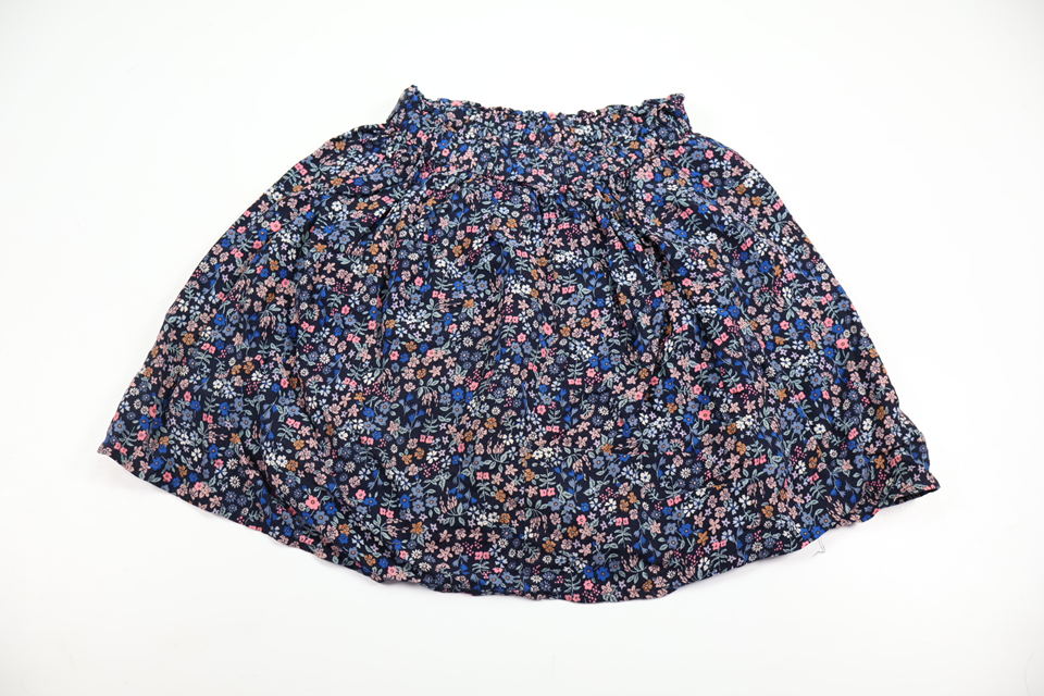 Blomstret nederdel fra H&M - Størrelse 92 - Marineblå