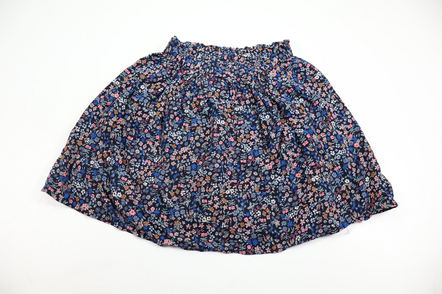 Blomstret nederdel fra H&M - Størrelse 92 - Marineblå