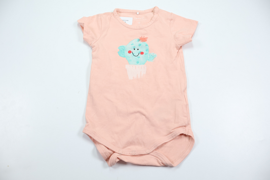 Body från Name It - Storlek 68 - Rosa