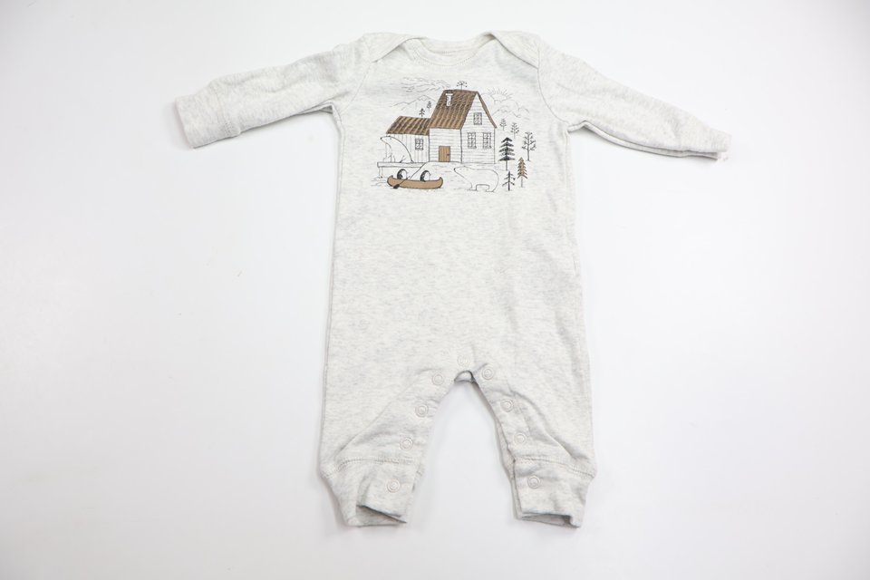 Pyjamas från Carter's - Storlek 56/62 - Grå