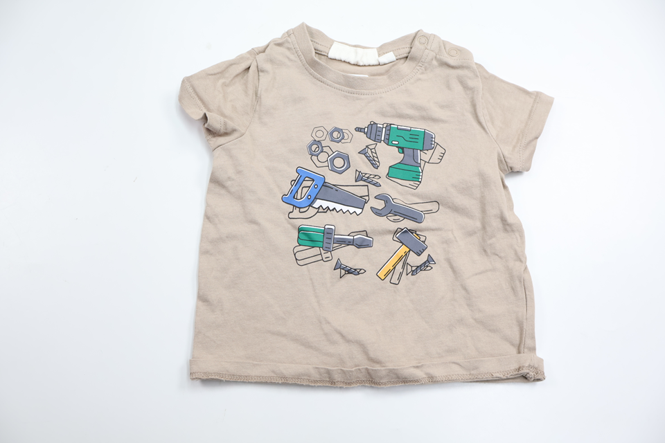 T-shirt från Denim Day - Storlek 74 - Beige