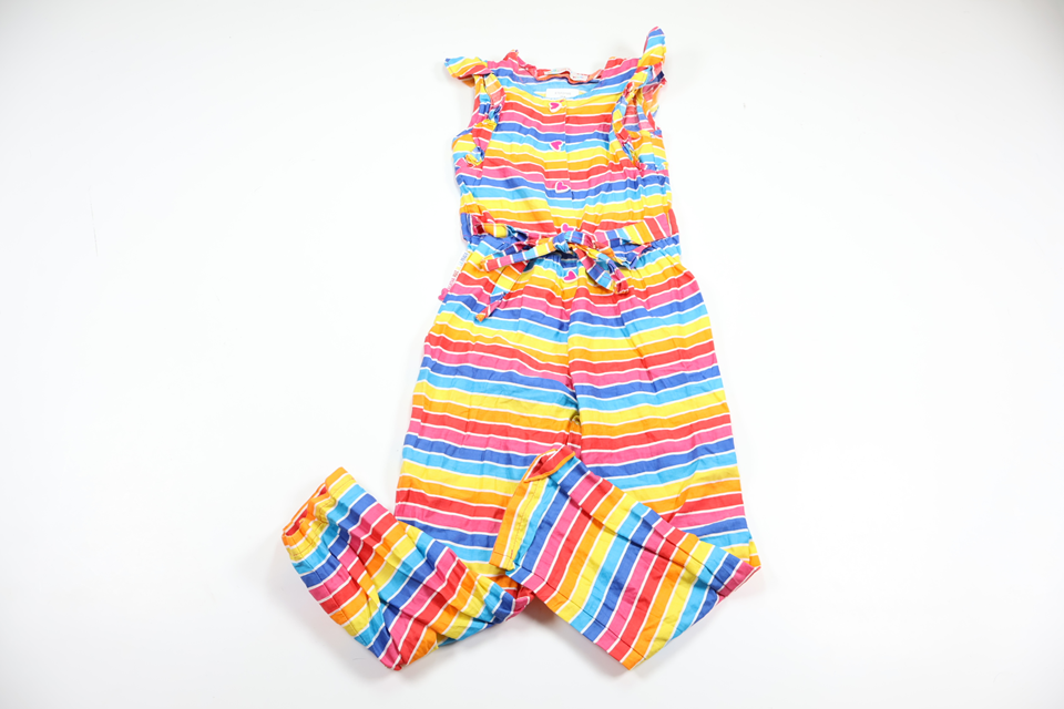Stribet heldragt fra Agatha Ruiz de La Prada - Størrelse 116/122 - Multi