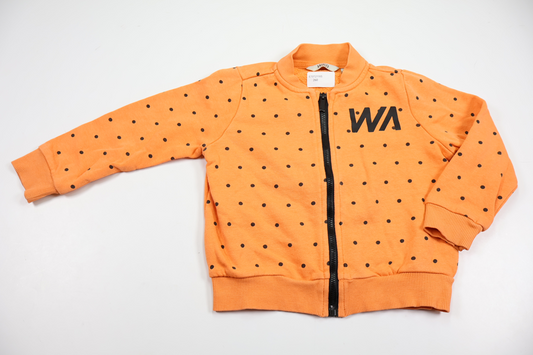 Cardigan fra Warp - Størrelse 86/92 - Orange