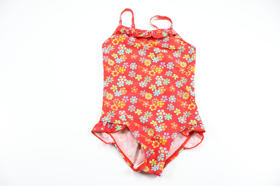 Badedragt fra Swim Wear 5000 - Størrelse 86/92 - Rød