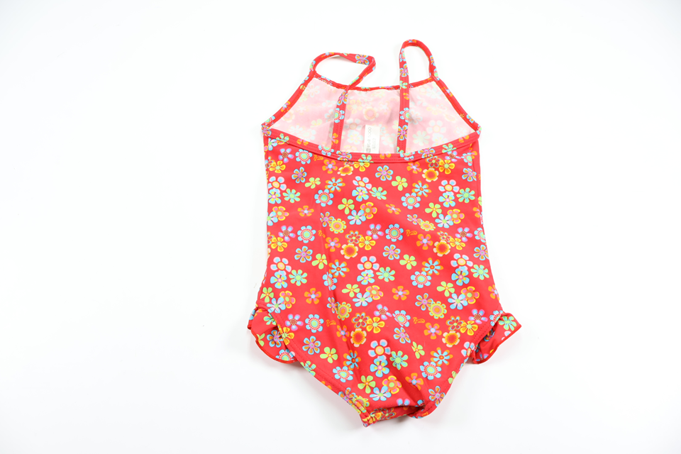 Badedragt fra Swim Wear 5000 - Størrelse 86/92 - Rød