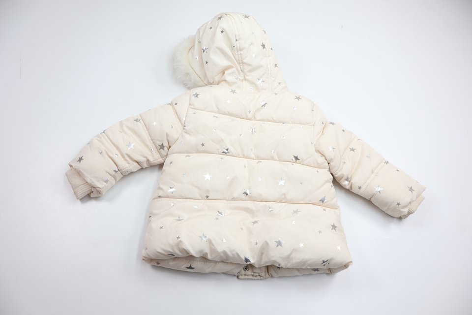 Vadderad jacka från Primark - Storlek 80 - Vit
