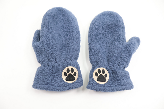 Fleecevantar från Okänt - Storlek 86/92 - Blå