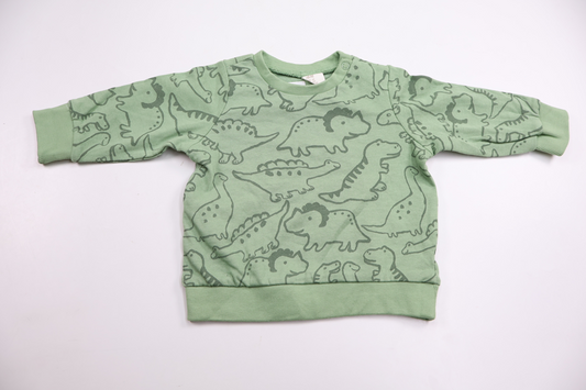 Sweatshirt från H&M - Storlek 68 - Grön