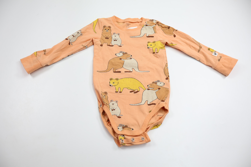 Body från Lindex - Storlek 80 - Orange