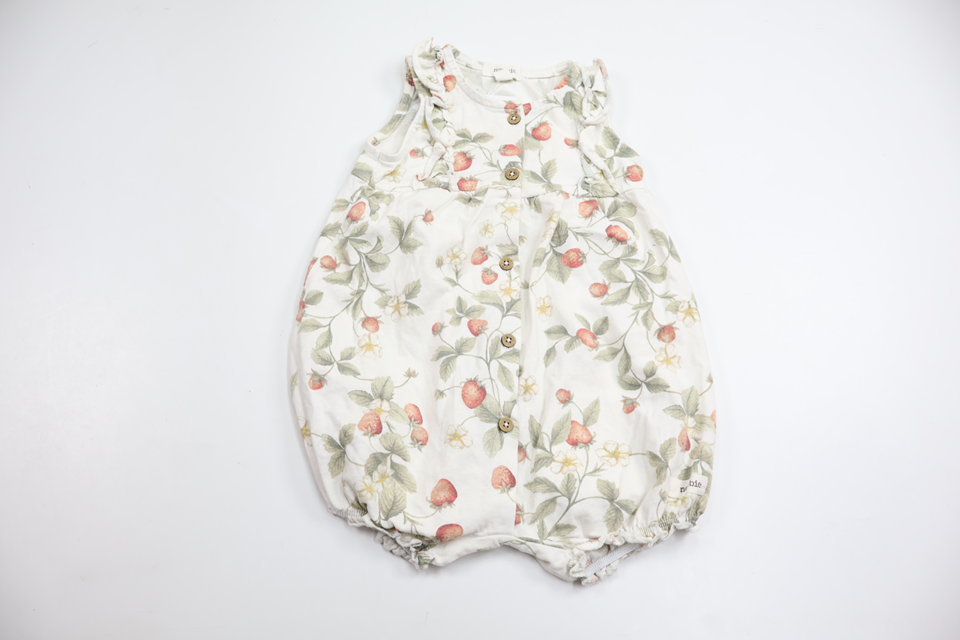 Jumpsuit från Newbie - Storlek 68 - Vit