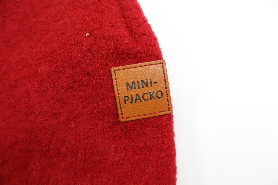 Nissehue fra Mini Pjacko - Størrelse 80/86 - Rød