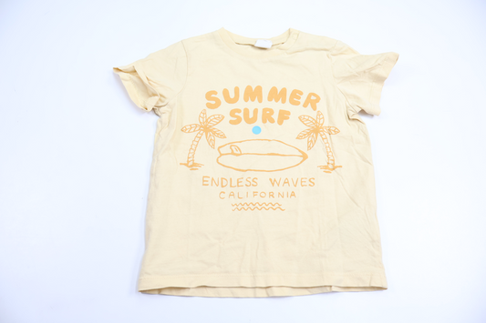 T-shirt fra H&M - Størrelse 86 - Gul
