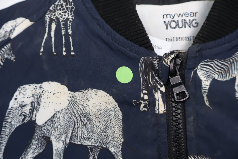 Bomberjakke fra My Wear Young - Størrelse 98/104 - Marineblå