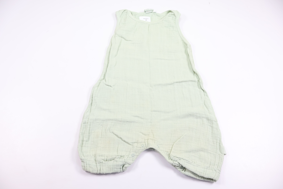 Jumpsuit i musselin fra Moumout Paris - Størrelse 86/92 - Grøn