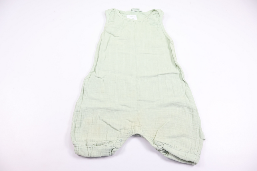 Jumpsuit i musselin fra Moumout Paris - Størrelse 86/92 - Grøn